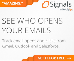 get HubSpot's free sales app Signals